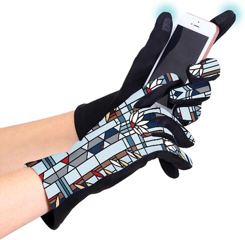 RainCaper Frank lloyd Wright Women's Texting Gloves Warm Touch Screen Gloves All-season Travel, Museum & Fashion Gloves in Saudi Arabia