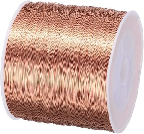 MECCANIXITY 0.9mm Magnet Wire 108ft Enameled Copper Wire Enameled Magnet Winding Wire Coil 200g 155C for Transformers Inductors in Saudi Arabia