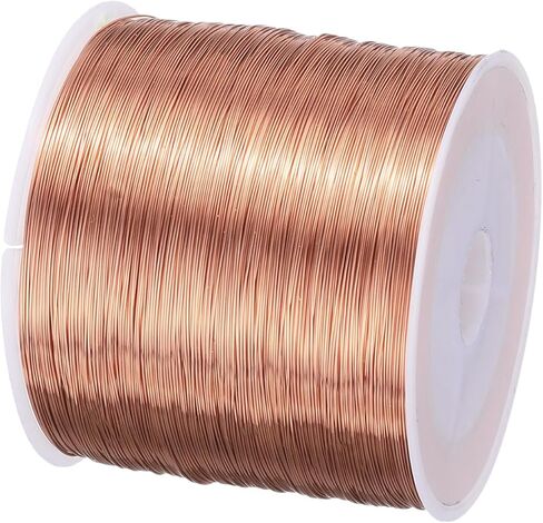 MECCANIXITY 0.9mm Magnet Wire 108ft Enameled Copper Wire Enameled Magnet Winding Wire Coil 200g 155C for Transformers Inductors in Saudi Arabia