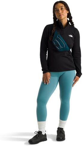 THE NORTH FACE Women's Canyonlands ¼ Zip Sweatshirt, White Dune Heather, Large in Saudi Arabia