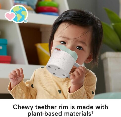Fisher-Price Baby Sensory Toy Snuggle Bunny Teether,BPA-Free with Fine Motor Activity for Newborns Ages 3+ Months in Saudi Arabia