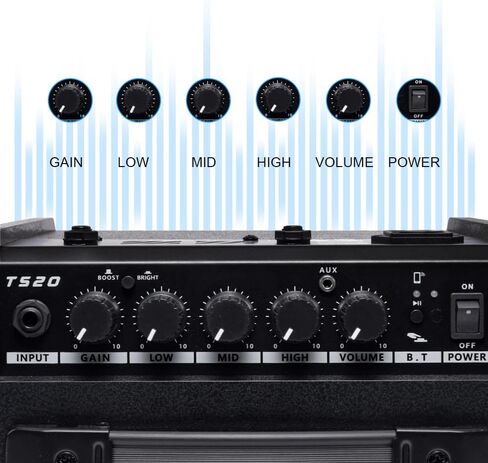 TS20 Bass Combo Amp -20W مناسب لجيتار الجهير… in Kuwait