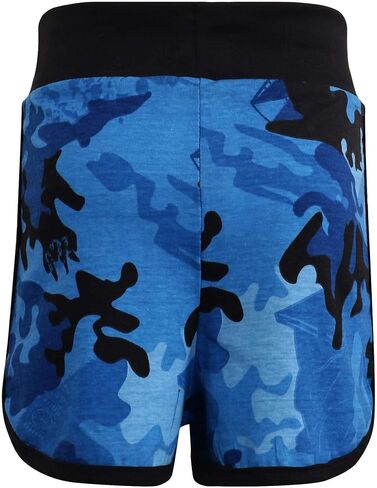 A2Z 4 Kids Girls Shorts 100% Cotton Dance Sports Trendy Fashion Summer Hot Short - Girls Shorts 426 Camo Green 9-10 in Saudi Arabia