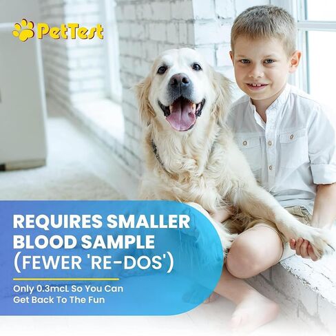 PetTest نظام مراقبة الجلوكوز غير مؤلم | مجموعة فحص نسبة السكر في الدم للكلاب والقطط - قيمة كبيرة - مجموعة كاملة تتضمن جهاز وخز لطيف، ومشارط، وشرائط اختبار، ومقياس الجلوكوز | مستلزمات مرضى السكري in Kuwait