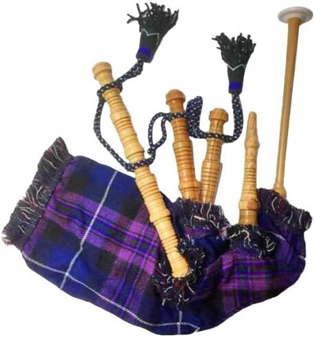 Kids Bagpipe Toy – Traditional Scottish Design in Multiple Tartan Patterns, Perfect for Beginners and Fun Play (Mckenzie) in Saudi Arabia