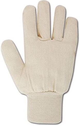 MAGID MultiMaster Ambidextrous 8 oz. Clute Cut Canvas Chore Gloves, 144 Pairs, Size Men's (Fits Large) (T89R) in Saudi Arabia