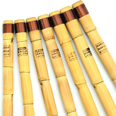 Egyptian Kawala Qawwāl Ney Nay Flute Woodwind FULL Set 12 pcs ALSAID BAYOMY (Kawala flute 12 pcs) in Kuwait