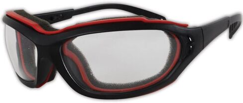 MAGID Y85BRAFC Gemstone Onyx Protective Glasses with Anti-Fog Coating, Clear Lens and Black Frame (One Pair) in Saudi Arabia