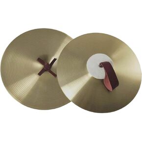Hand Cymbals Percussion Instrument Hand Cymbals Alloy for Performance Party Beginner Professional Drum Players, 10inch