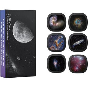 Realistic Discs - Discs for Ainael Meteor and Galaxy Projector, 5k Ultra HD Slide for Home Planetarium, 6 Discs Set Without Projector (Nebula 2)