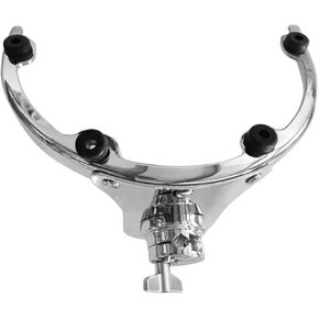 Tom Drum Suspension Rim Mount, Heavy Duty Drum Set Accessory, Metal Tom Drum Percussion Mount for Drum, 12inch