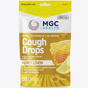 MGC HEALTH - Cough Drops - Cherry Flavor - 480 Count (Pack of 6)