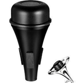 Abaodam Trombone Mute Professional Tenor Trombone Horn Practice Mute Trumpet Straight Mute Musical Instruments Accessory in Saudi Arabia