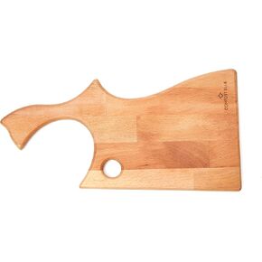 Oak Wood Cutting Board, Great For Chopping, Cutting, or Serving, Meat, Vegetable, Cheese Board, 15.75 x 10.65 x 0.8 Inc, Christmas Gift for Mother-Aunt, Wife, Girl for Everyone in Kitchen