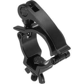 uxcell Light Truss Clamps, Aluminum Alloy Stage Lighting Pipe O Clamp for 1.5-1.61inch OD Tube Max Load 220Lb Single Buckle, 1Pcs
