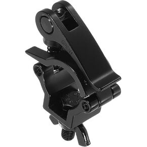 uxcell Light Truss Clamps, Aluminum Alloy Stage Lighting Pipe O Clamp for 1.5-1.61inch OD Tube Max Load 220Lb Single Buckle, 1Pcs