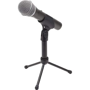 Samson Q2U Recording & Podcasting Pack | Gray Bundled with Shockmount + Pop Filter + Mic Arm + Microfiber Cleaning Cloth (5 Items)