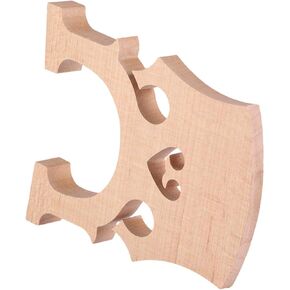 Jeanoko Violin Bridge,Sturdy Cello Bridge 1/4 Cello Bridge for Performance for Cello Lovers(Cello size 1/4)