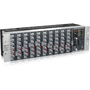Behringer RX1202FX V2 Premium 12-Input Mic/Line Rack Mixer with XENYX Mic Preamplifiers, British EQ's and Multi-FX Processor