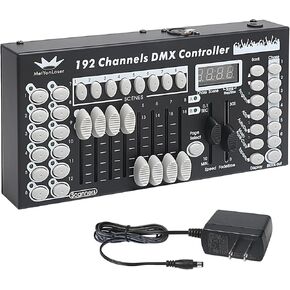 DMX Controller DMX Console,192CH Dmx512 Console Controller Panel Use for Editing Program of Stage Lighting Runing