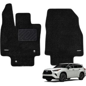 WENNEBIRD All Wearher Floor Mats for 2013-2018 Dodge Ram 1500 Crew Cab / 2019-2024 Ram 1500 Classic (NOT for New Body) with 1st Bench Seats, 2 Row Liner Set (Over-Hump Front & 2nd Seat) - 3pc