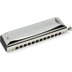 Hohner Xpression Chromatic Harmonica, Key of C (M754301X)