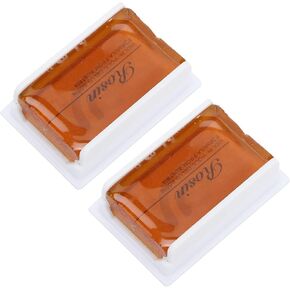 Violin Rosin 2 Pack Rosin for Violin Cello Viola Light Low Dust Rosin Natural Rosin for Bows Rosin Violin for Violin Viola Cello Bowed String(Brown)