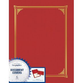 Royal Consumer Geographics Linen Stock Document Cover, 9.75 x 12.5 Inches, Green (47399)