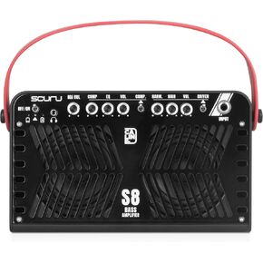 Caline Scuru 20W Bass Amplifier Portable Bass Guitar Practice Amp Battery Powered Combo Amp with Bluetooth (S8B)
