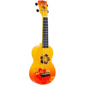 Mahalo Ukuleles Mahalo Designer Series Ukulele, Right Handed, Purple Burst, Soprano (MD1HB ppb)