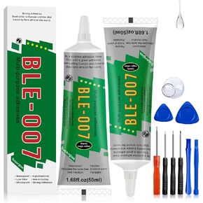 Black Adhesive Glue for Electronic Screen Repair, 50ml Multi-Function Repair Phone Glue, Precision Craft Adhesive Kit Perfect for Electronic Products, Cell Phone Screen Repair
