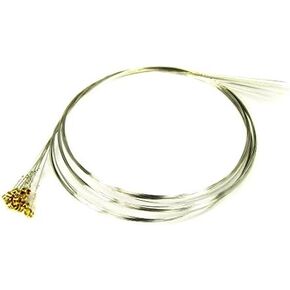 12-pack 10ga. (.010") Plain Steel/Unwound Guitar Strings - Made in the USA!
