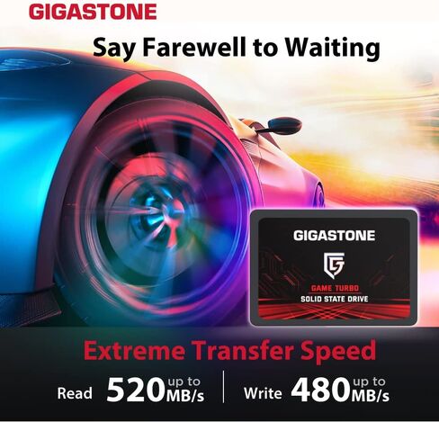 Gigastone Enterprise SSD 1TB NAS SSD Drive Cache (8-Pack) 24/7 Durable TLC High Endurance Business Server Data Center RAID Network Attached Storage 2.5" SATA Internal Solid State Hard Drives in Saudi Arabia