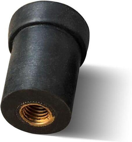 واقي سدادة طرف مطاطي منتصب باس Endpin متين ومضاد للانزلاق مع تصميم خيط معدني داخلي سهل التركيب (قاع مسطح) in Kuwait