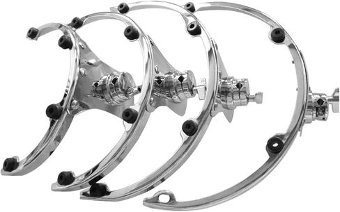 Tom Drum Suspension Rim Mount, Heavy Duty Drum Set Accessory, Metal Tom Drum Percussion Mount for Drum, 12inch in Saudi Arabia