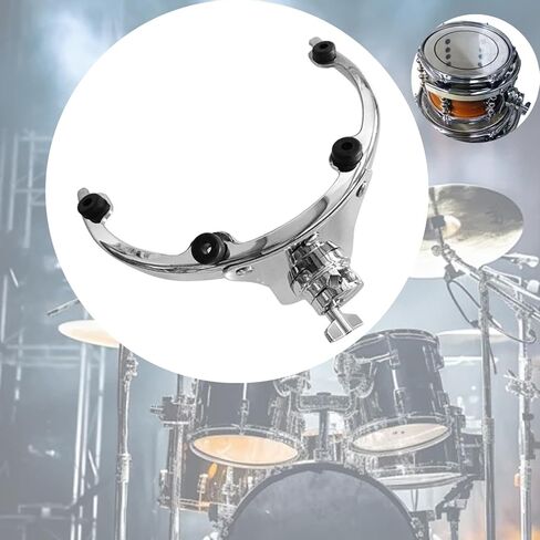 Tom Drum Suspension Rim Mount, Heavy Duty Drum Set Accessory, Metal Tom Drum Percussion Mount for Drum, 12inch in Saudi Arabia