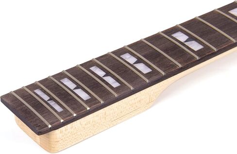 Electric Guitar Neck For ST Guitars Replacement Bolt-on C Shape Canada Maplewood (22 Fret White Dot) in Saudi Arabia