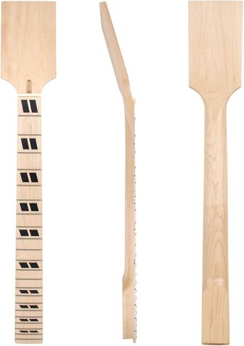 رقبة جيتار كهربائي لجيتار ST استبدال الترباس على شكل C كندا خشب القيقب (22 نقطة بيضاء) in Kuwait