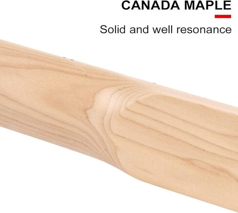 رقبة جيتار كهربائي لجيتار ST استبدال الترباس على شكل C كندا خشب القيقب (22 نقطة بيضاء) in Kuwait