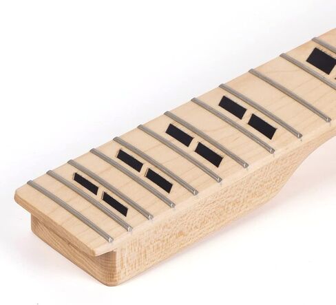 رقبة جيتار كهربائي لجيتار ST استبدال الترباس على شكل C كندا خشب القيقب (22 نقطة بيضاء) in Kuwait