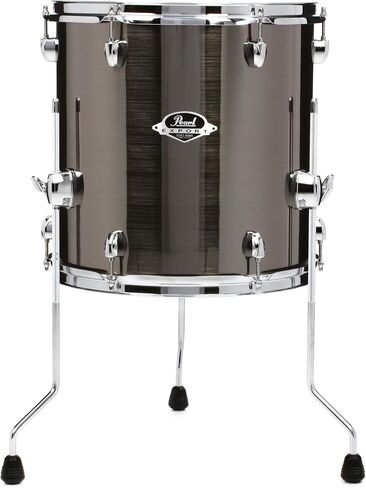 Pearl Export EXX Floor Tom - 14 Inches X 14 Inches, Smokey Chrome in Saudi Arabia