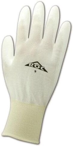MAGID Scratch-Resistant General Purpose Work Gloves, 12 PR, Lint Free Applications, Excellent Grip, Polyurethane Coated, Size 11/XXL, Reusable, 15-Gauge Nylon (PU50) in Saudi Arabia