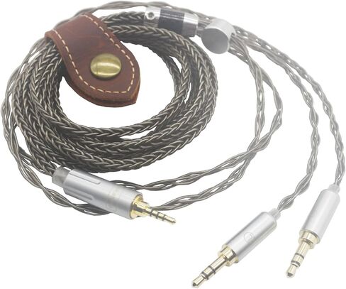 Youkamoo 2.5mm Balanced Compatible for hifiman HE400S (Dual 2.5mm Version), HE-400i (Dual 2.5mm Version), HE560, HE350, HE1000, V2 Headphones Replacement Upgrade Cable (Dual 2.5mm Male Version) in Kuwait