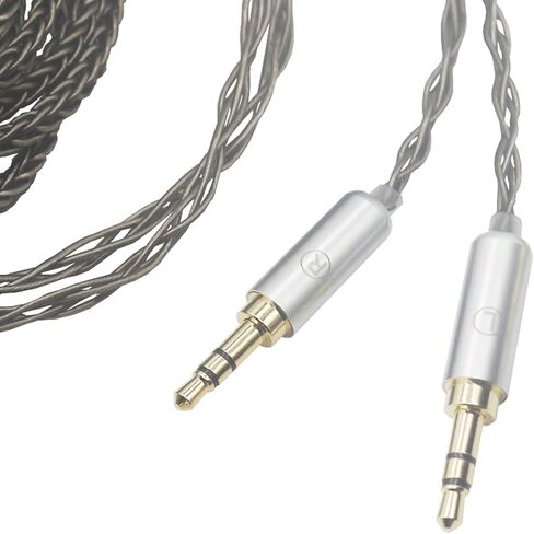 Youkamoo 2.5mm Balanced Compatible for hifiman HE400S (Dual 2.5mm Version), HE-400i (Dual 2.5mm Version), HE560, HE350, HE1000, V2 Headphones Replacement Upgrade Cable (Dual 2.5mm Male Version) in Kuwait