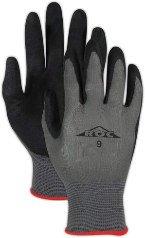 MAGID Enhanced Grip Mechanic Work Gloves, 144 PR, Sandy Nitrile Coated (Nitrix), Size 11/XXL, Automotive, Reusable, 13-Gauge (GP500) in Saudi Arabia