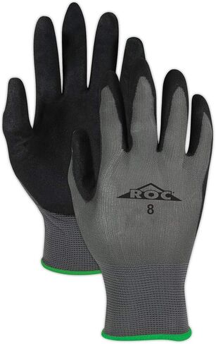MAGID Enhanced Grip Mechanic Work Gloves, 144 PR, Sandy Nitrile Coated (Nitrix), Size 11/XXL, Automotive, Reusable, 13-Gauge (GP500) in Saudi Arabia