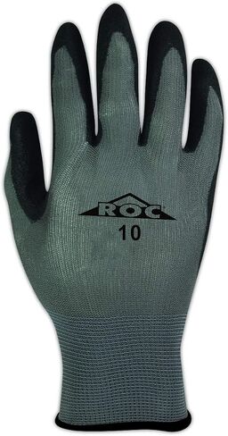 MAGID Enhanced Grip Mechanic Work Gloves, 144 PR, Sandy Nitrile Coated (Nitrix), Size 11/XXL, Automotive, Reusable, 13-Gauge (GP500) in Saudi Arabia