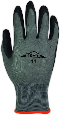MAGID Enhanced Grip Mechanic Work Gloves, 144 PR, Sandy Nitrile Coated (Nitrix), Size 11/XXL, Automotive, Reusable, 13-Gauge (GP500) in Saudi Arabia