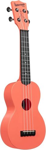 Kala Brand Music Co. The Waterman Beach Collection, 4-String Ukulele, Right, Pink Dusk, Soprano (KA-WMS-PK-S) in Saudi Arabia