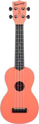 Kala Brand Music Co. The Waterman Beach Collection, 4-String Ukulele, Right, Pink Dusk, Soprano (KA-WMS-PK-S) in Saudi Arabia